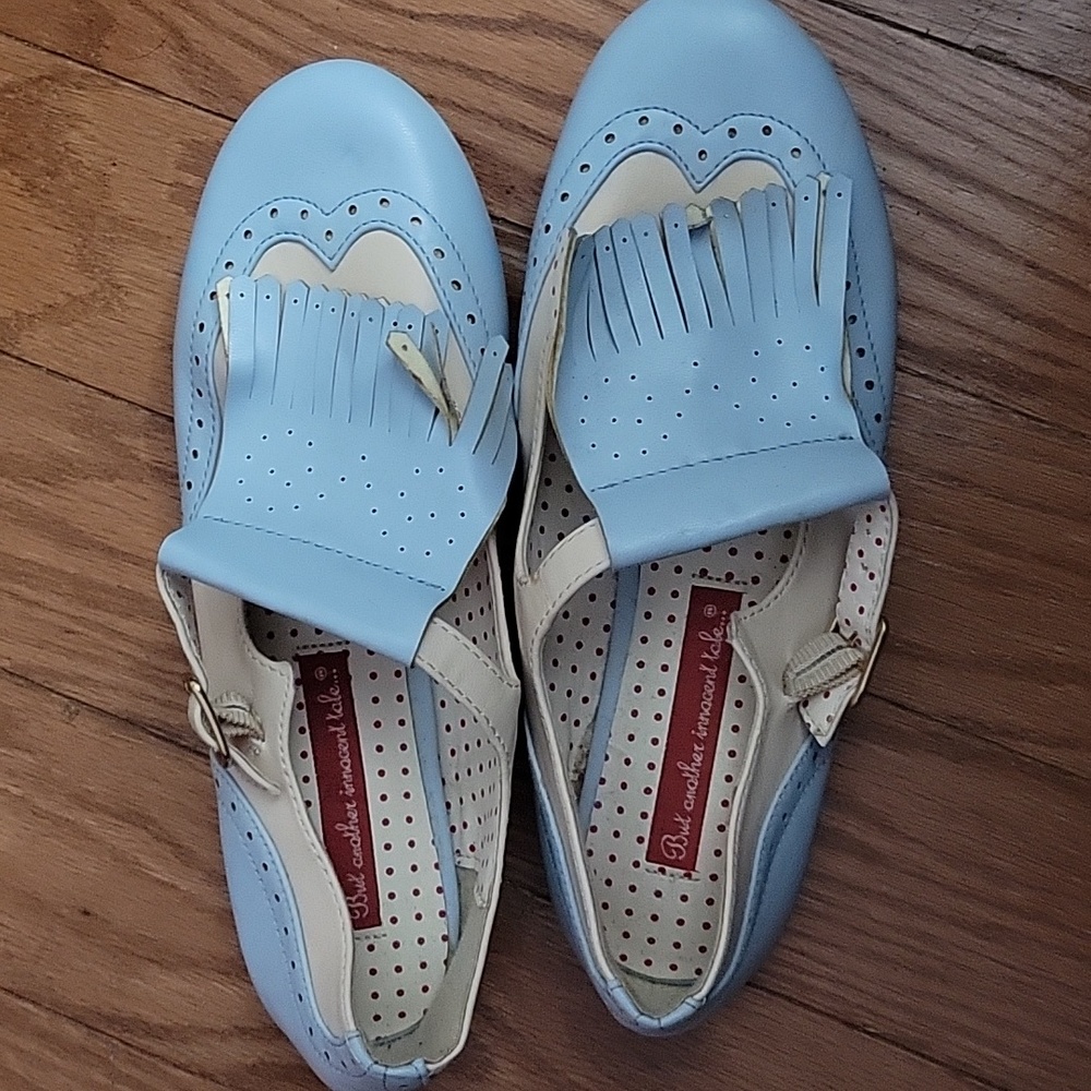 B.A.I.T Footwear blue/Red Poka dots